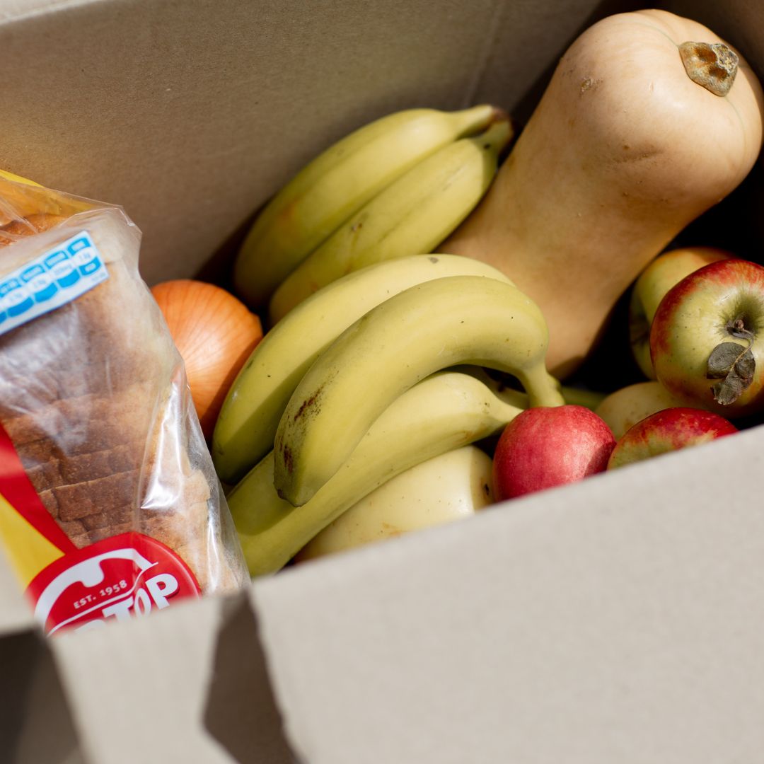 The One Box provides fresh fruit, vegies and bread to over 2,500 families in need